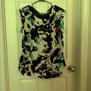 Cal sleeve, see through back blouse